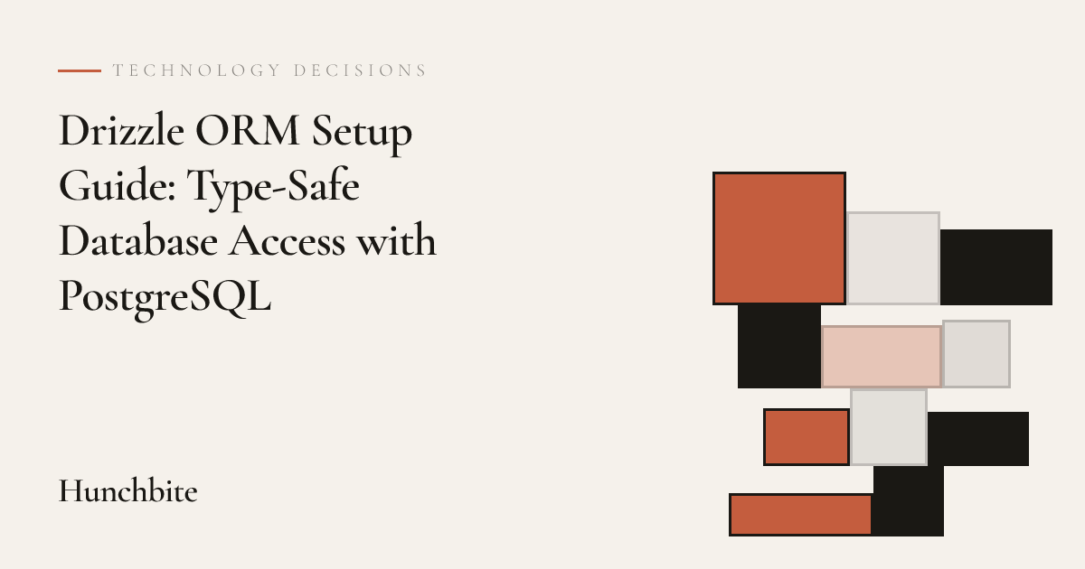 Drizzle ORM Setup Guide: Type-Safe Database Access with PostgreSQL ...